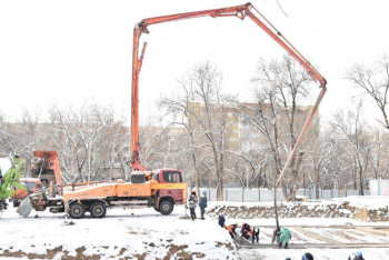 Фотография к новости: Строительство трёх общежитий для студентов начали в Алматы