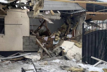 Фотография к новости: Взрыв газа произошёл сразу в нескольких частных домах в селе Алматинской области