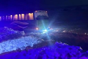 Автобус с пассажирами вылетел в кювет в СКО