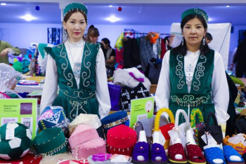 "Хас шеберлер": в Астане проходит фестиваль, на котором представлены работы лучших мастеров