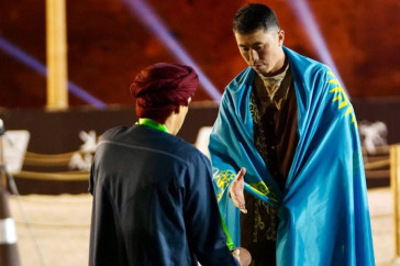 Фотография к новости: Сборная Казахстана стала призёром на Кубке мира по конной стрельбе из лука