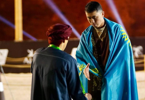 Фотография к новости: Сборная Казахстана стала призёром на Кубке мира по конной стрельбе из лука