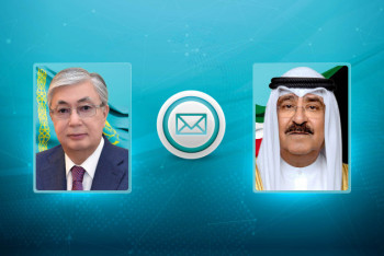 Фотография к новости: Касым-Жомарт Токаев поздравил нового эмира Кувейта