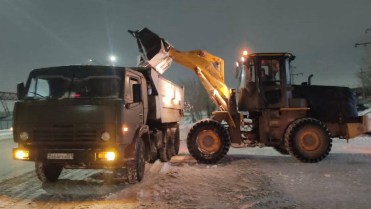 Низовая метель в Астане: акимат обратился к жителям