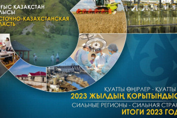 Сильные регионы – сильная страна: Восточно-Казахстанская область в 2023 году. Ключевые тренды развития