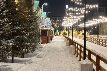 Каток, горки, фотозоны: в парке Астаны открывается зимний сезон