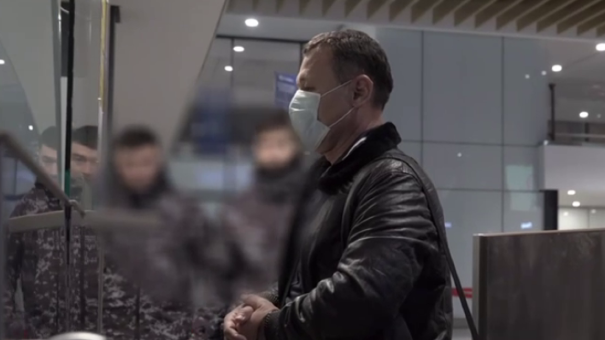 скриншот с видео Генпрокуратуры РК