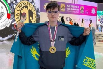 13-летний шахматист из Актау стал чемпионом Азии