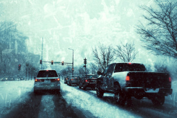 Фотография к новости: Дороги закрыты в трёх областях Казахстана