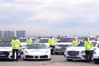 Фотография к новости: Турецкая полиция будет ездить на люксовых авто, отнятых у ОПГ