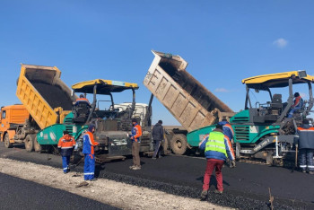 Фотография к новости: В 2023 году было построено 856 км автодорог