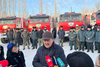 Фотография к новости: Новую технику купили для пострадавшего от пожара резервата "Семей орманы"