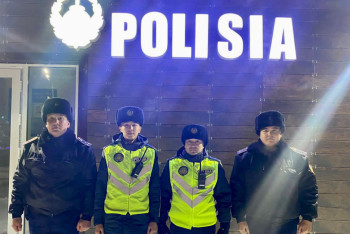 Фотография к новости: Герои нашего времени: как полицейские спасали жизни казахстанцев в 2023 году