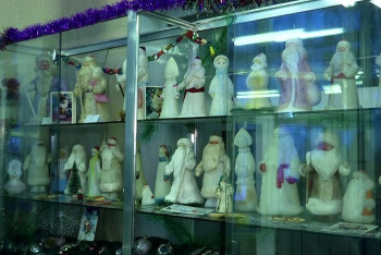 Выставка советской новогодней игрушки проходит в Петропавловске