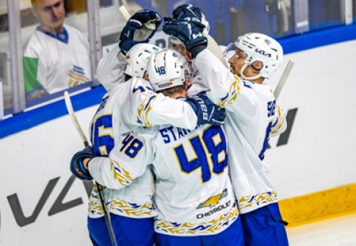 Фотография к новости: "Барыс" обыграл фаворита КХЛ в первом матче 2024 года