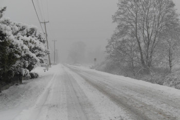 Фотография к новости: Движение транспорта ограничили из-за непогоды в двух областях Казахстана