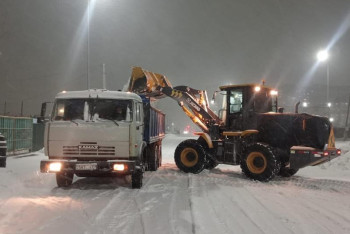 С начала зимы из Астаны вывезли больше 103 тысяч грузовиков со снегом