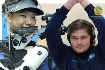 Фотография к новости: Казахстанские стрелки завоевали путёвки на Олимпийские игры в Париж