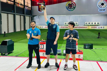 Казахстанский стрелок Никита Чирюкин завоевал "золото" в Индонезии