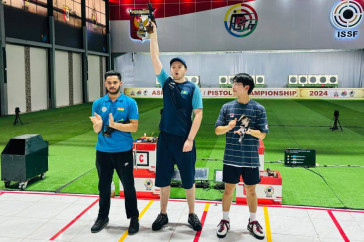 Фотография к новости: Казахстанский стрелок Никита Чирюкин завоевал "золото" в Индонезии