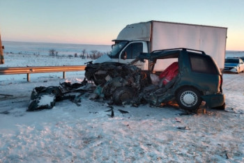 Семья погибла на трассе в Актюбинской области