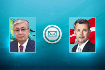 Фотография к новости: Токаев поздравил короля Дании с вступлением на престол