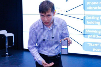 Фотография к новости: Необычный корректор осанки создал школьник в ВКО