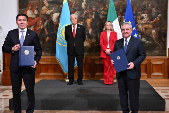 Совместный инвестфонд создадут "Самрук-Казына" и итальянская компания