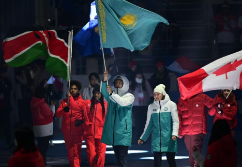 Фотография к новости: Казахстанцы приняли участие в церемонии открытия IV зимней юношеской Олимпиады