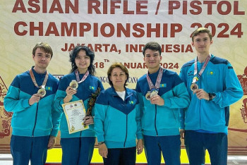 Казахстанские стрелки завоевали три медали чемпионата Азии