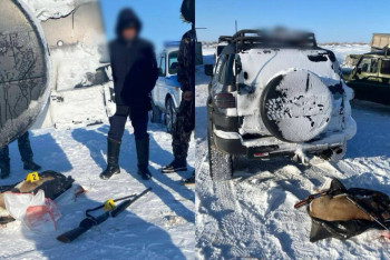 Фотография к новости: Редкого зверя убил житель Жамбылской области