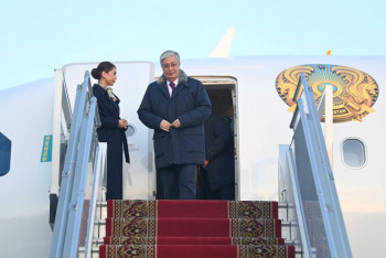 Фотография к новости: Касым-Жомарт Токаев прибыл в Алматы