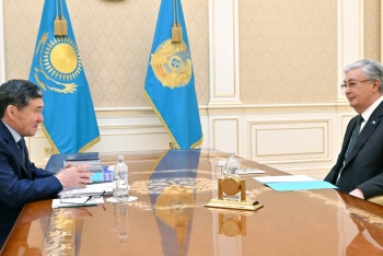 Фотография к новости: Президент принял экономиста Оразалы Сабдена в Алматы