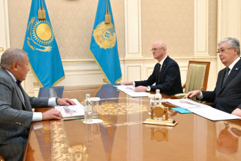 Фотография к новости: Нурлан Смагулов встретился с президентом в Алматы