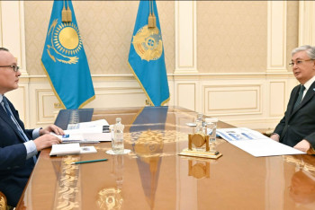 Фотография к новости: Президент Казахстана принял председателя правления "Казахтелекома"