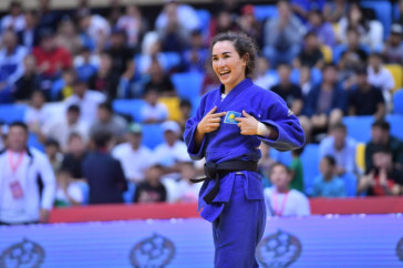 Фотография к новости: Казахстан взял бронзу на Гран-при по дзюдо в Португалии