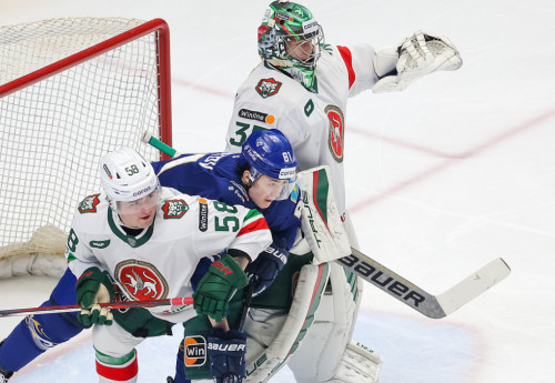 Фотография к новости: "Барыс" проиграл казанскому "Ак Барсу"