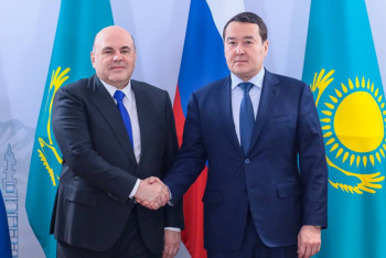 Фотография к новости: Главы правительств Казахстана и России провели переговоры в Алматы