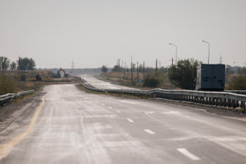 Ещё один участок трассы в Карагандинской области закрыли из-за метели