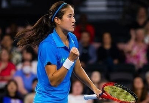 Фотография к новости: Казахстанская теннисистка сотворила сенсацию на турнире в Индии