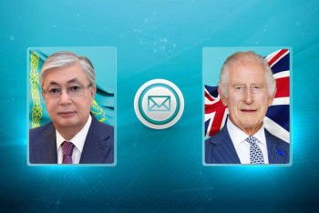 Фотография к новости: Токаев пожелал скорейшего выздоровления Чарльзу III