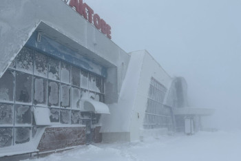 Фотография к новости: Непогода блокировала работу ещё одного казахстанского аэропорта