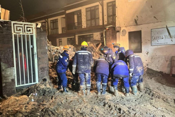 Фотография к новости: Оплывина повредила два жилых дома в Алматы