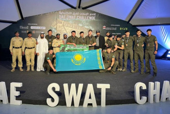 Казахстанская команда спецназа завоевала престижную награду в Дубае