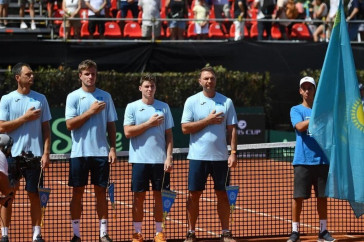 Фотография к новости: "Кубок Дэвиса": Сборная Казахстана дома встретится с командой Дании