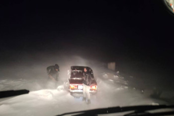 Двоих человек спасли из снежного плена в Костанайской области