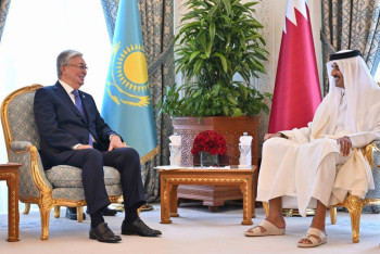 Стало известно, о чем говорил президент Казахстана с эмиром Катара