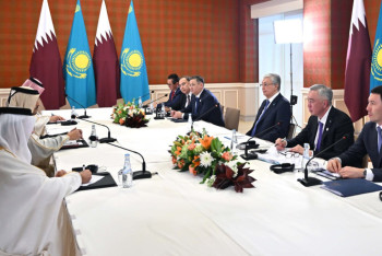 Фотография к новости: Токаев призвал катарские компании развивать крупные проекты в Казахстане