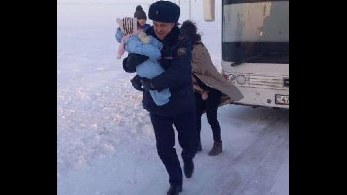 стоп-кадр из видео/ДЧС Акмолинской области