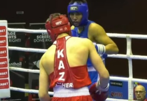 Фотография к новости: Разгромом закончился бой Казахстан — Узбекистан на турнире по боксу Dracula Open-2024